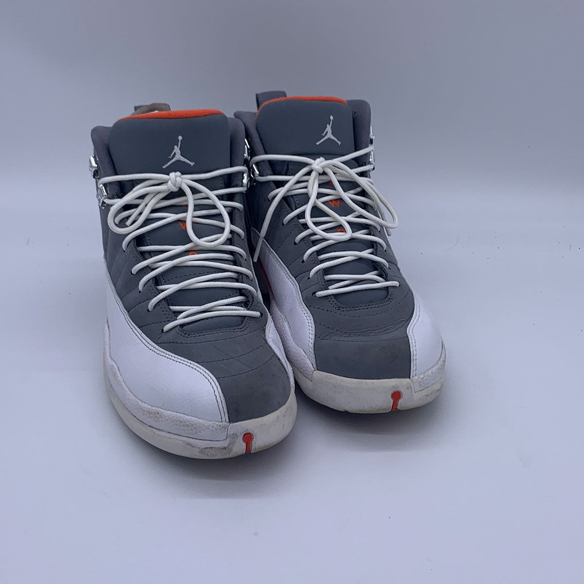 Air Jordan 12 XII Retro Cool Grey Team Orange (Pre-Owned)