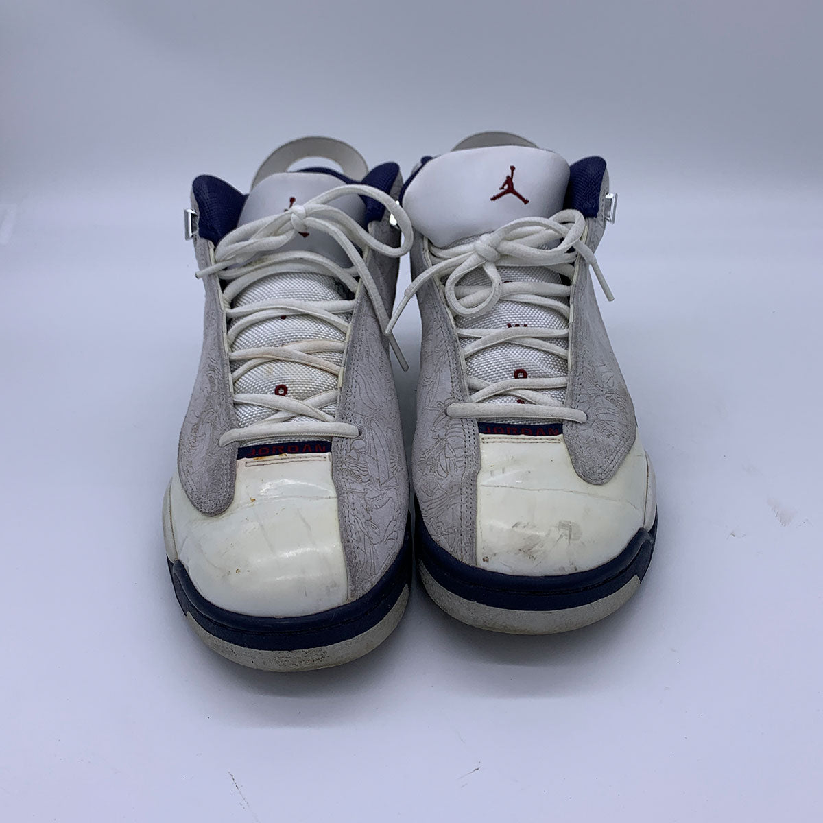 Air Jordan Dub Zero White Midnight Navy (Pre-Owned)