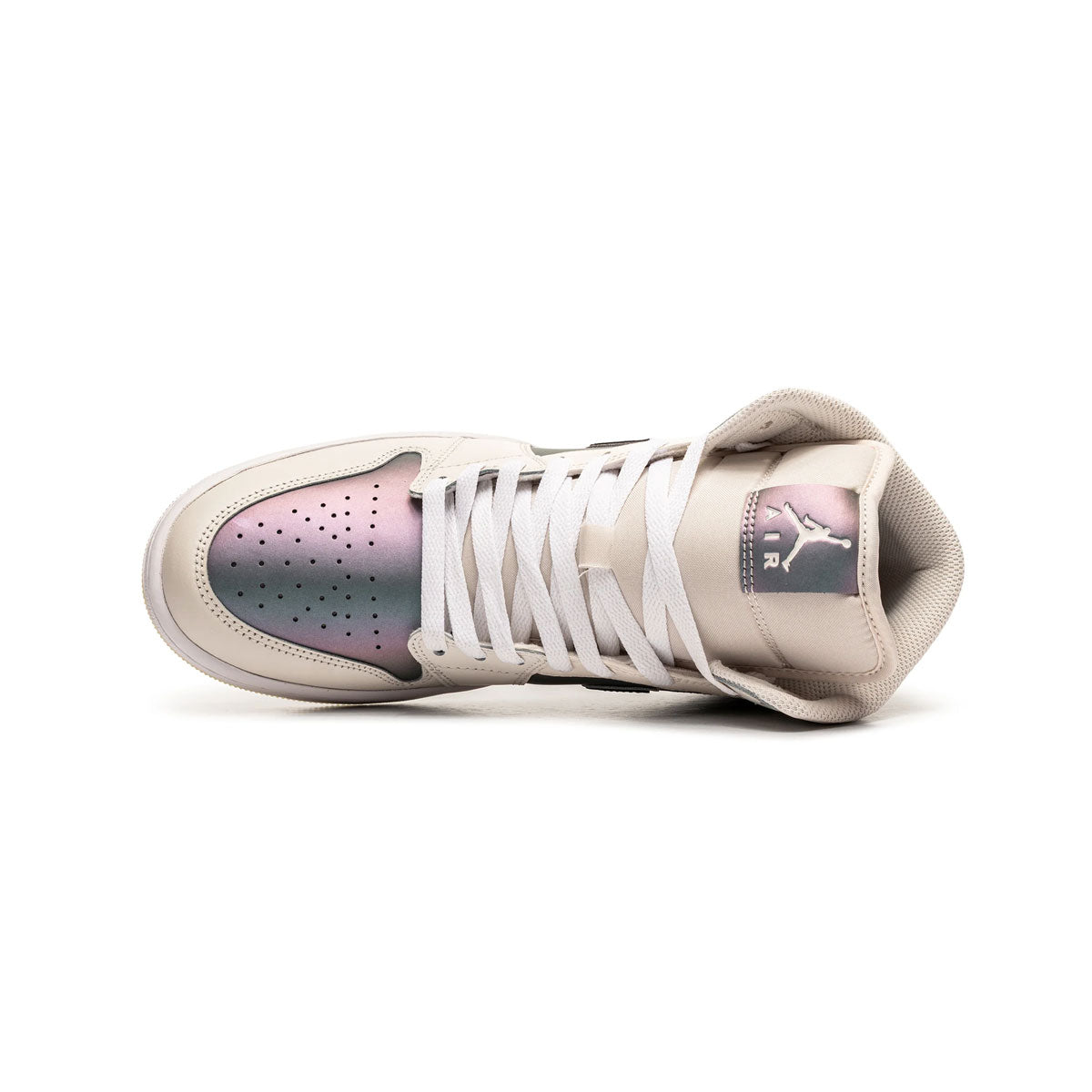 Air Jordan 1 Mid SE Phantom Iridescent Women's