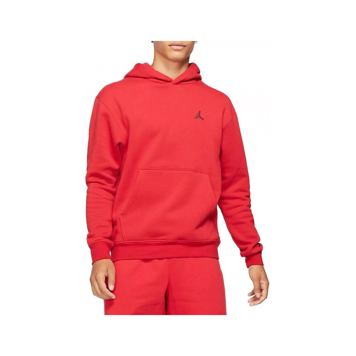 Air Jordan Mens Fleece Pullover Hoodie Gym Red - KickzStore