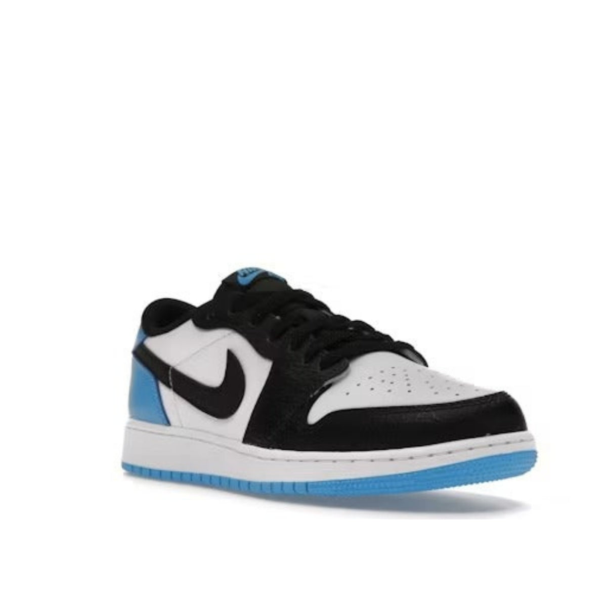 Air Jordan 1 Retro Low OG Black Dark Powder Blue (GS)