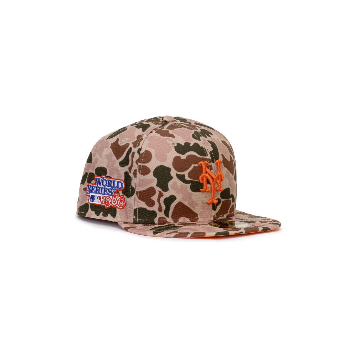 New Era New York Mets Duck Camo World Series 1986 Patch 59FIFTY Fitted Hat