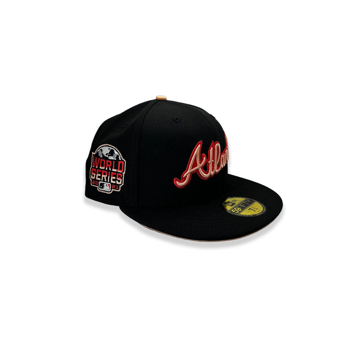 New Era Atlanta Braves World Series 2021 Patch 59FIFTY Fitted Hat