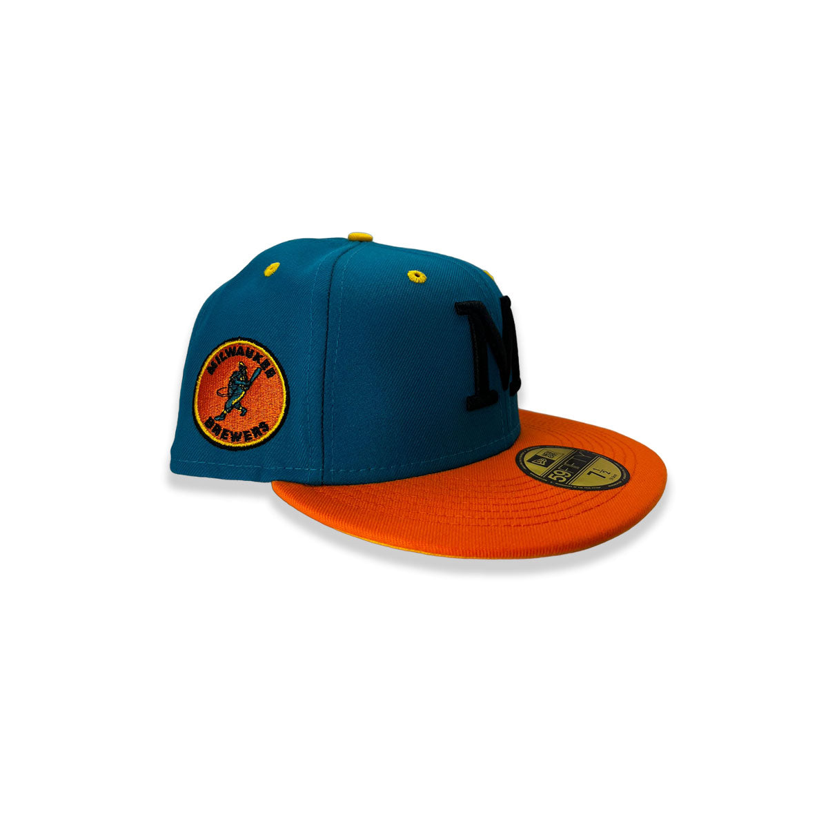 New Era Milwaukee Brewers Side Patch 59Fifty Fitted