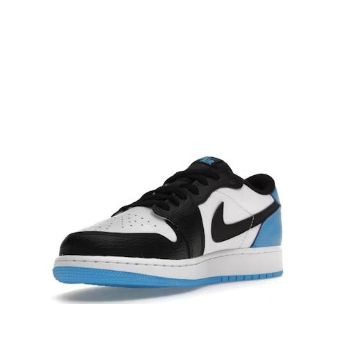 Air Jordan 1 Retro Low OG Black Dark Powder Blue (GS)
