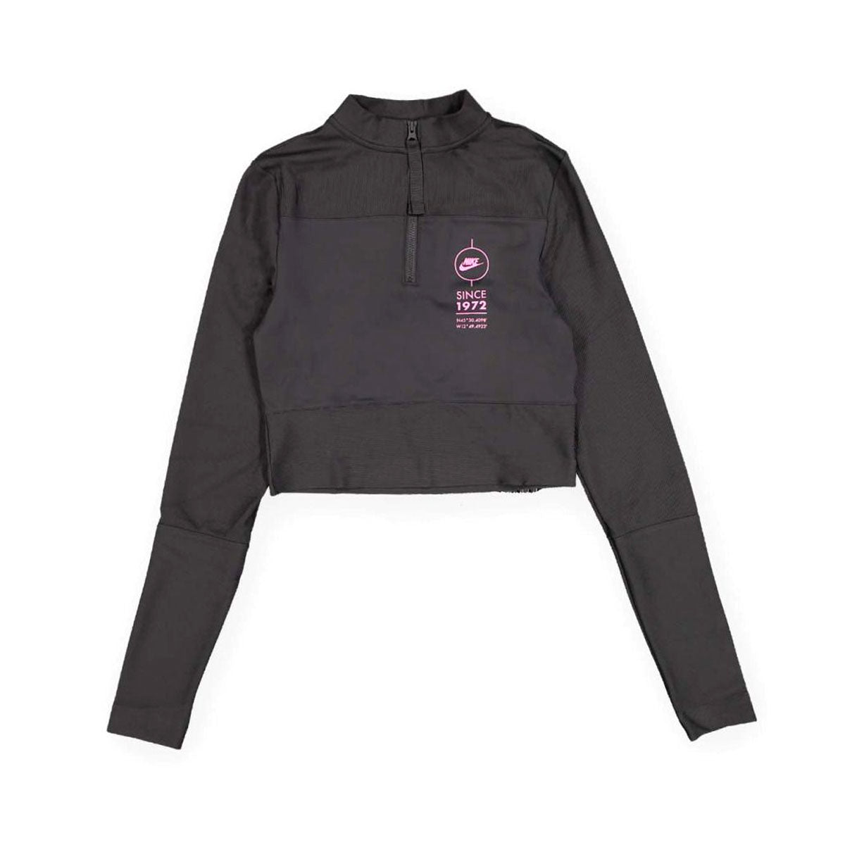 Nike Women's Ribbed Long-Sleeve Sports Utility Top
