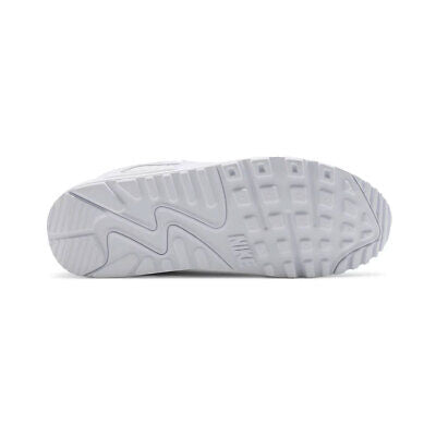 Nike Men's Air Max 90 Leather Triple White - KickzStore