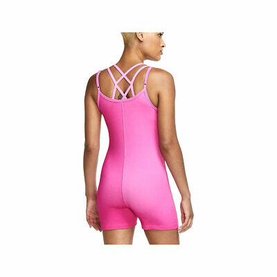 Nike Women's Sportswear Romper Pink Swoosh