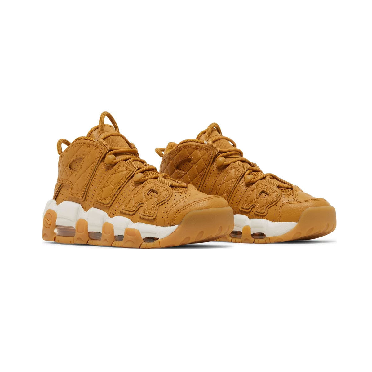 Nike Women's Air More Uptempo Quilted Wheat