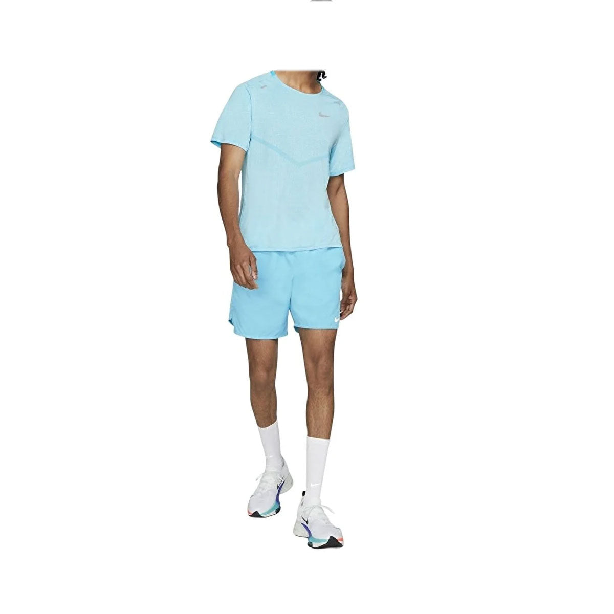 Nike Men's Dri-FIT ADV Run Division TechKnit Short-Sleeve Blue