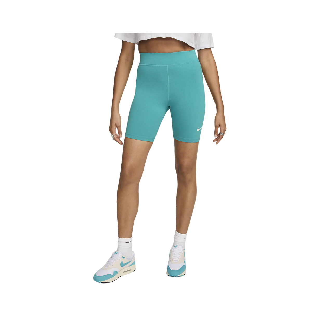 Nike High-Waisted 8" Biker Shorts Women's - KickzStore