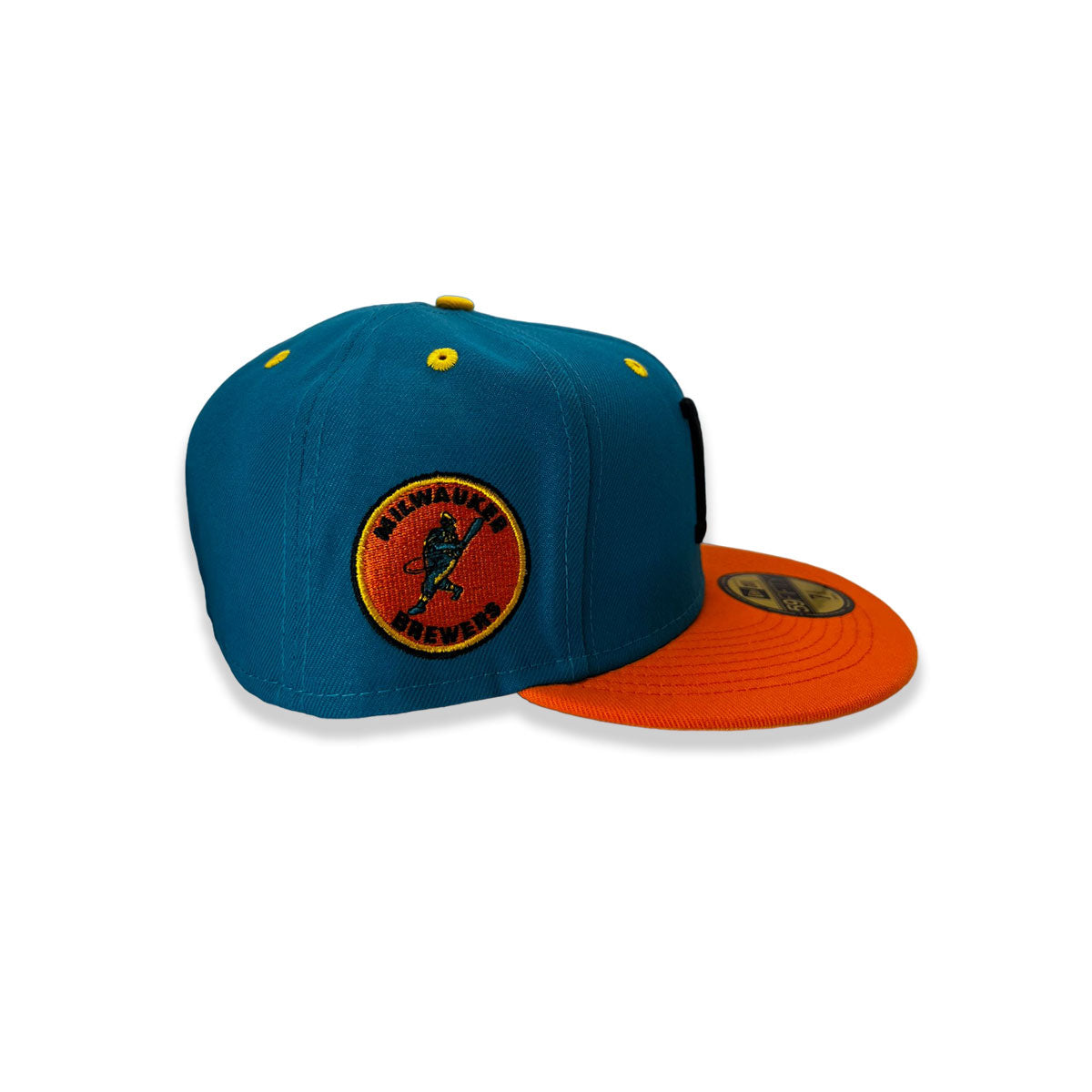 New Era Milwaukee Brewers Side Patch 59Fifty Fitted