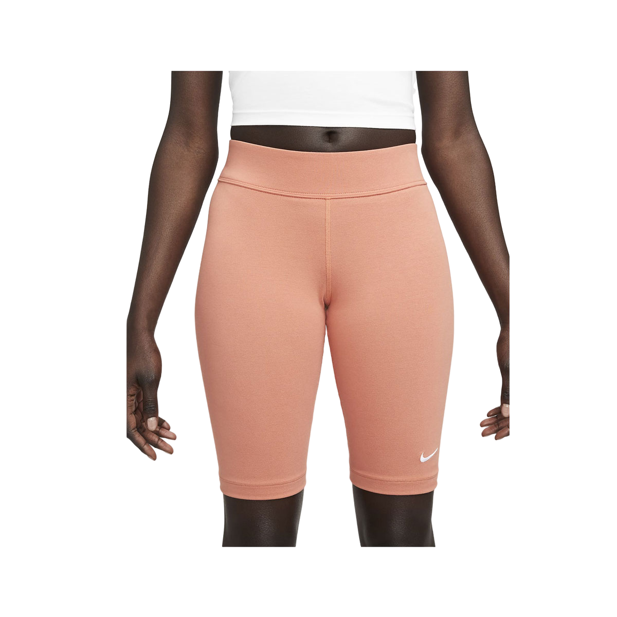 Nike Women's Sportswear Essential Mid-Rise Bike Shorts
