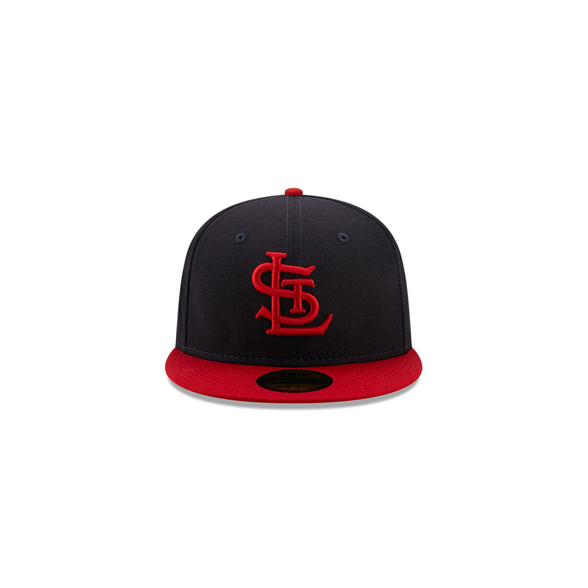 New Era St. Louis Cardinals MLB Logo History Navy 59FIFTY Fitted Cap