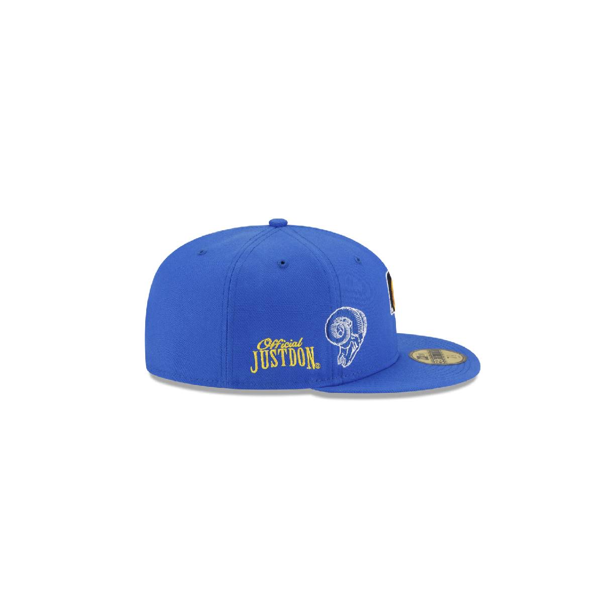 New Era 59Fifty Just Don x Los Angeles Rams Fitted Hat Royal Blue - KickzStore