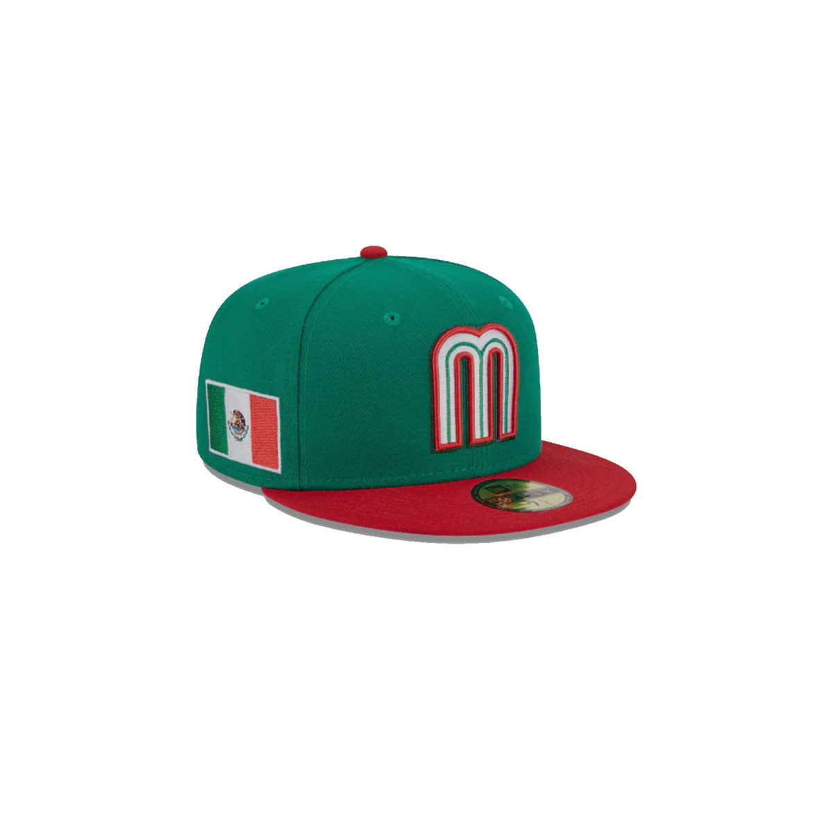New Era Mens Mexico 2023 World Baseball Classic 59Fifty Fitted Hat