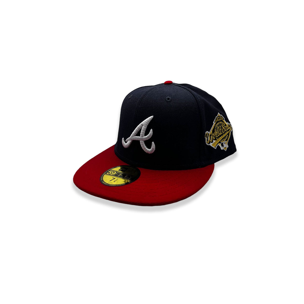 New Era Atlanta Braves 1995 World Series Patch 59Fifty Fitted
