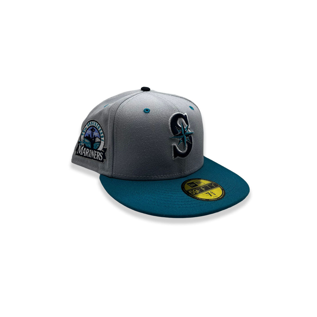 New Era Seattle Mariners 30th Anniversary 1977 -2007 Patch 59Fifty Fitted