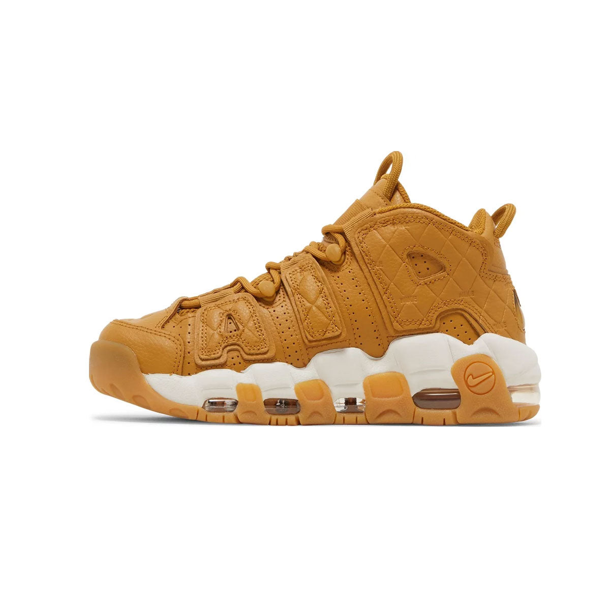 Nike Women's Air More Uptempo Quilted Wheat