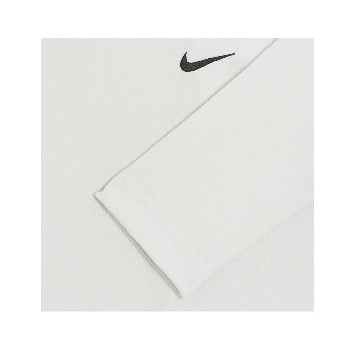 Nike Women's Ribbed Mock-Neck Long Sleeve Top