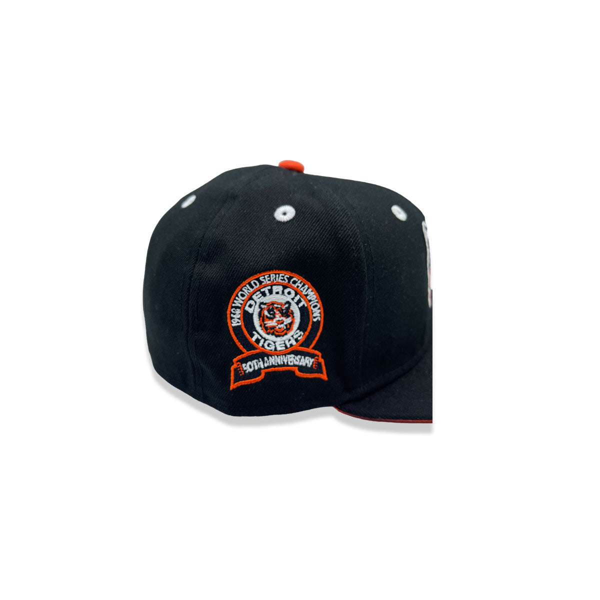 New Era 59Fifty Detroit Tigers 1968 World Series Patch Fitted Hat Black