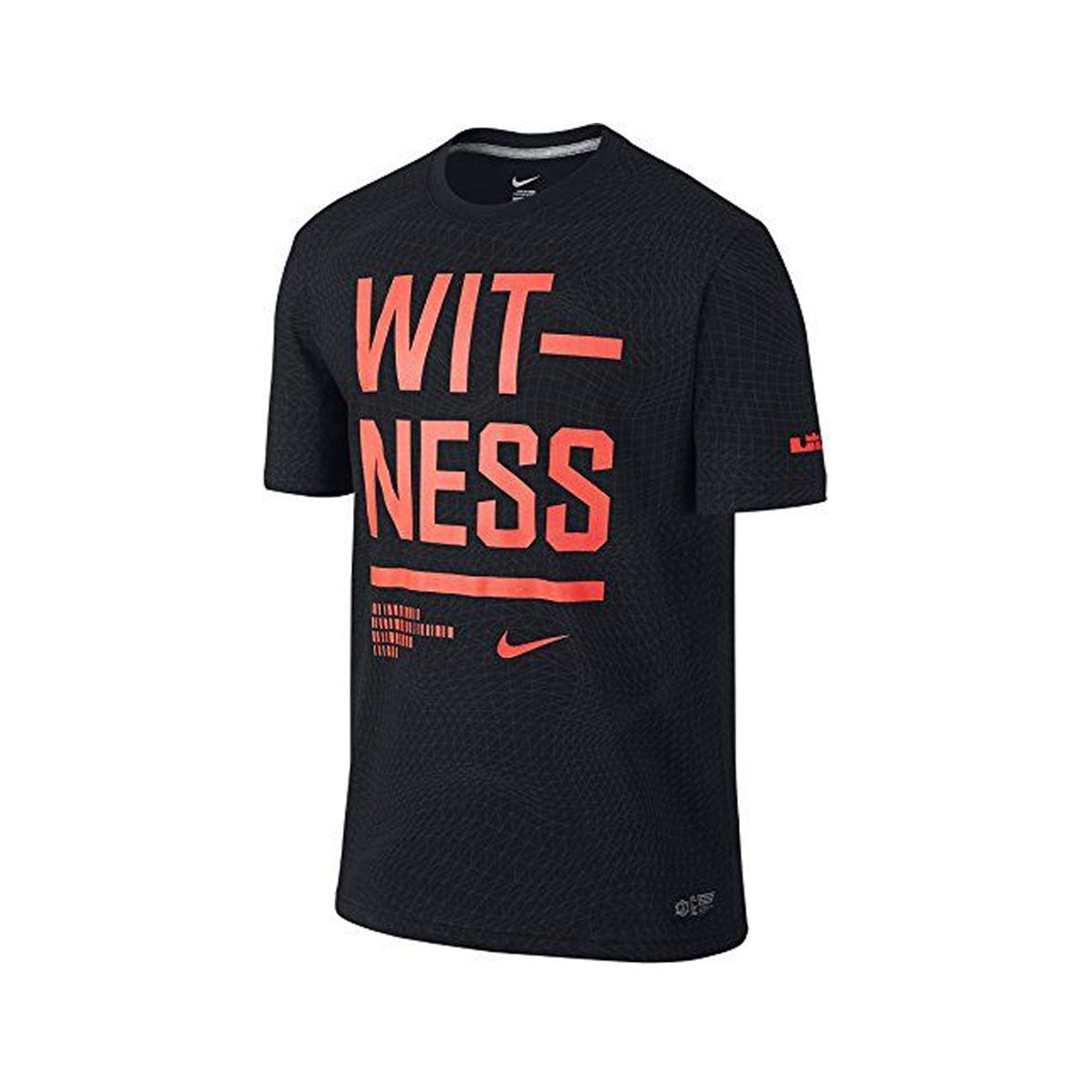 Nike Men's What the LeBron 'Witness' T-Shirt Black - KickzStore