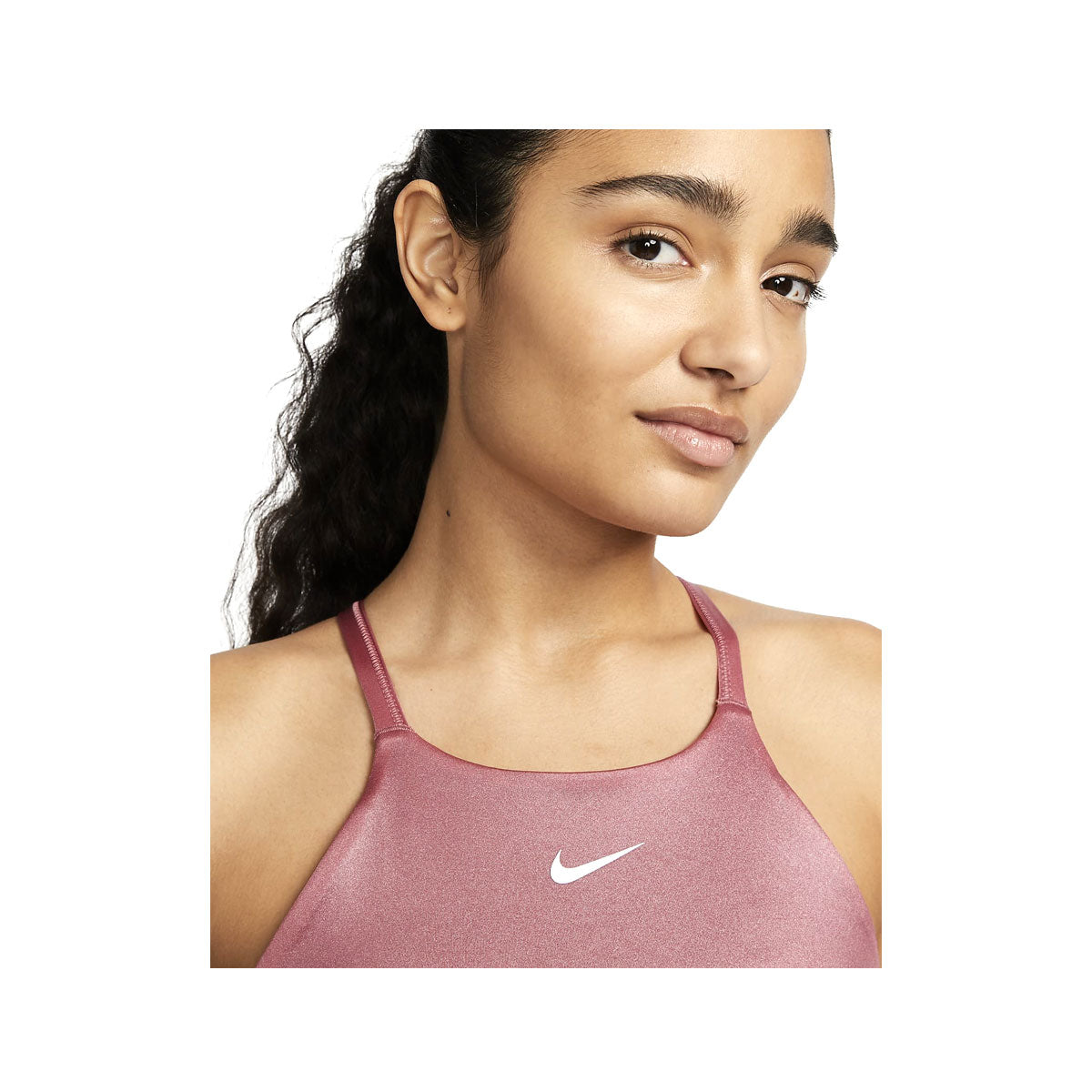 Nike Women's 2-Piece Pad High-Neck Sports Bra - KickzStore