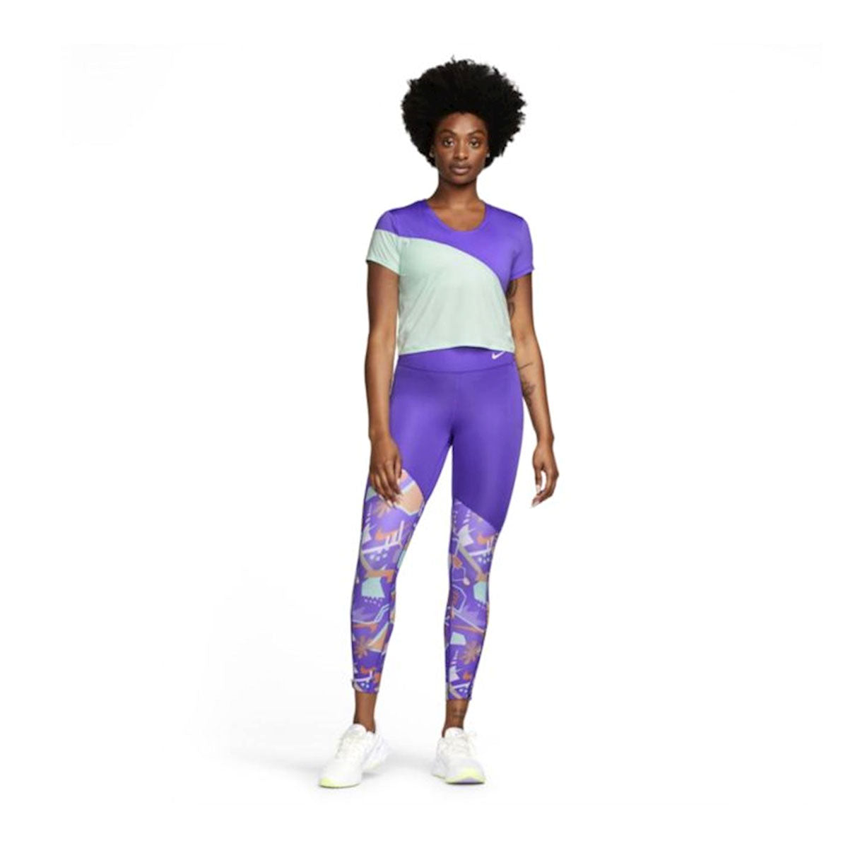 Nike Women's Dri-FIT Retro Short-Sleeve Top