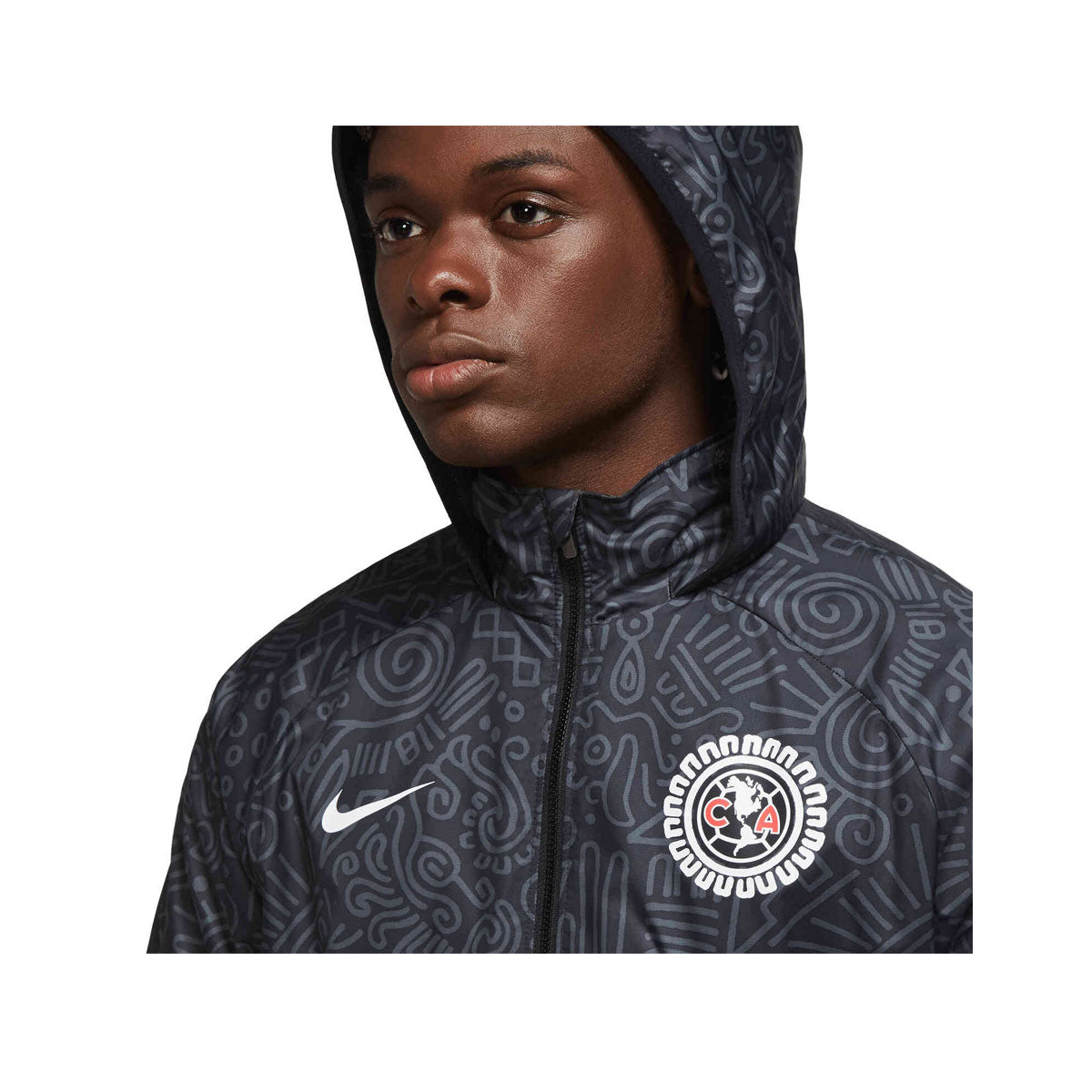 Nike Men's Club America Football Soccer Jacket