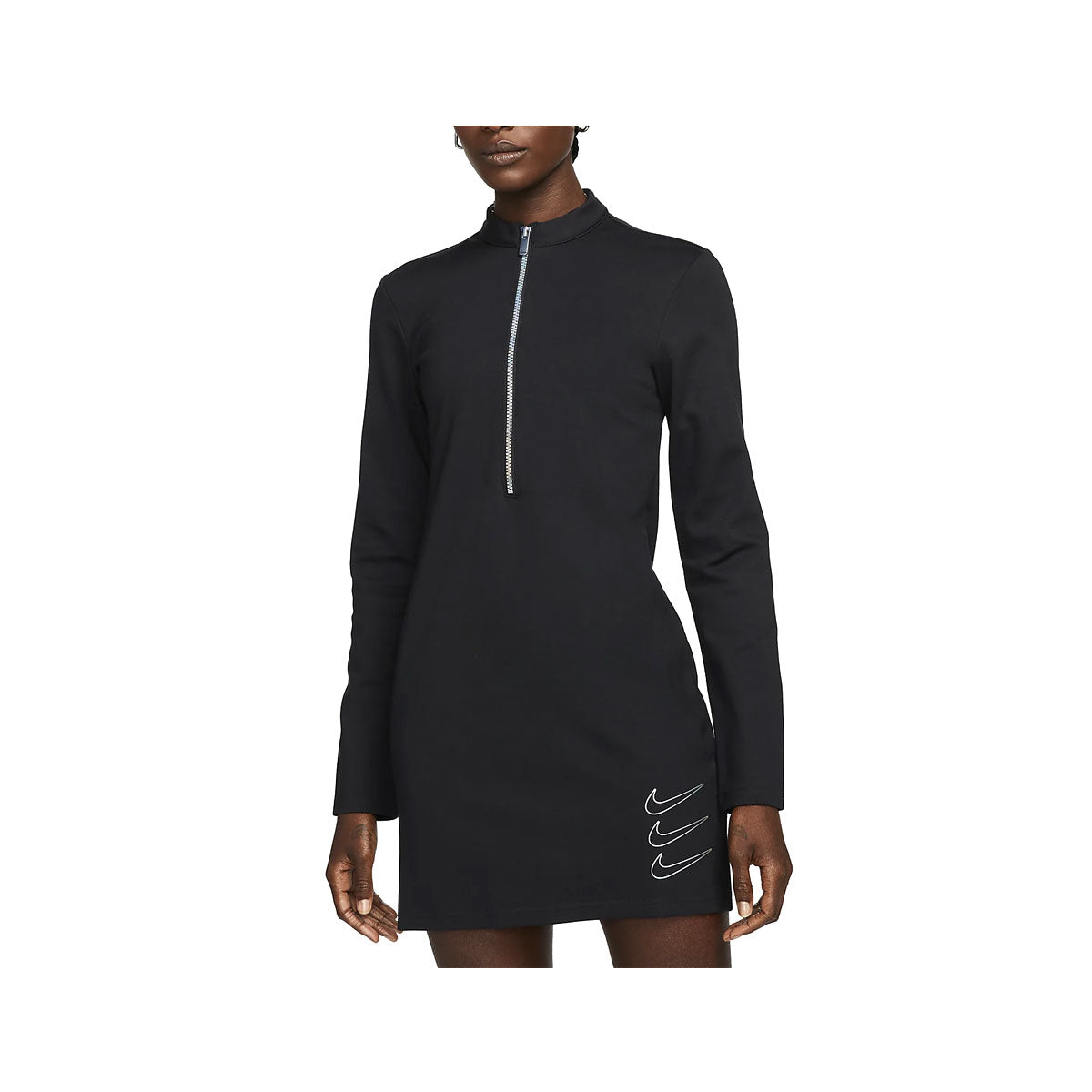 Nike Women's Sportswear Graphic Long-Sleeve Dress
