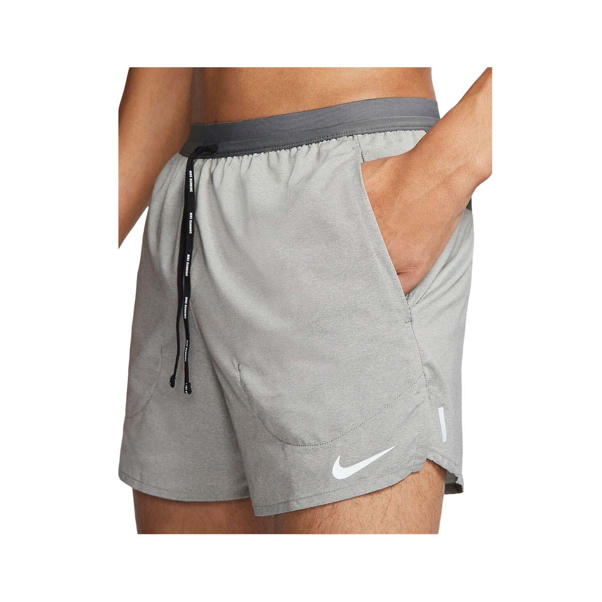 Nike Flex Stride Men 5" Grey Brief-Lined Running - KickzStore