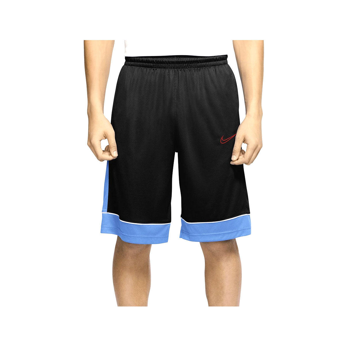 Nike Men's Dri-Fit Basketball Shorts Black Blue - KickzStore