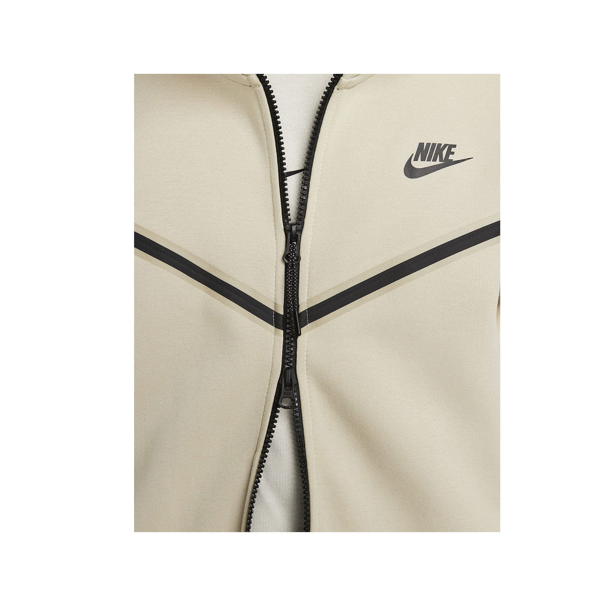 Nike Men's  NSW Tech Fleece Full Zip Hoodie Rattan Dark Grey Heather - KickzStore