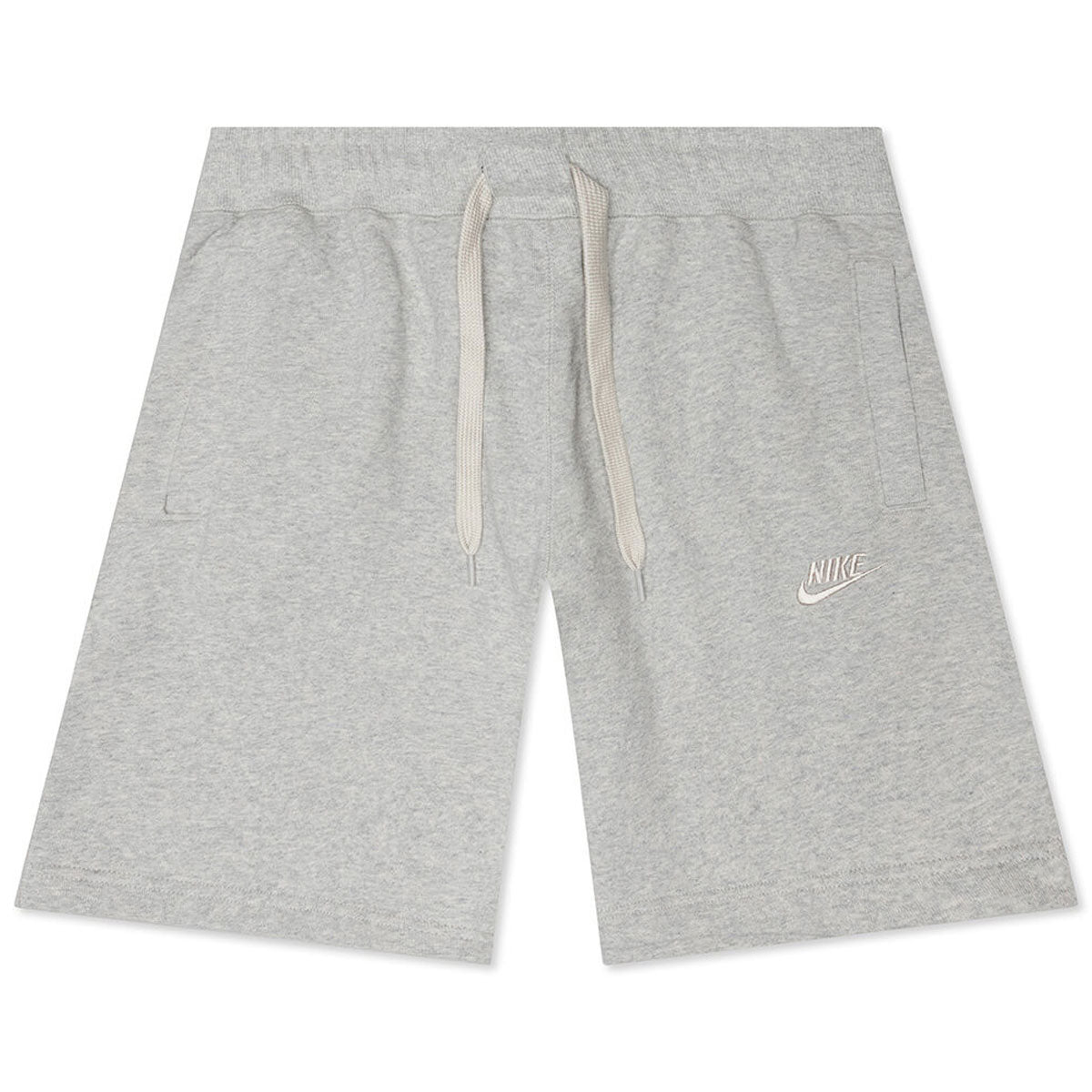 Nike Sportswear Men's Classic Fleece Shorts Heather Grey - KickzStore