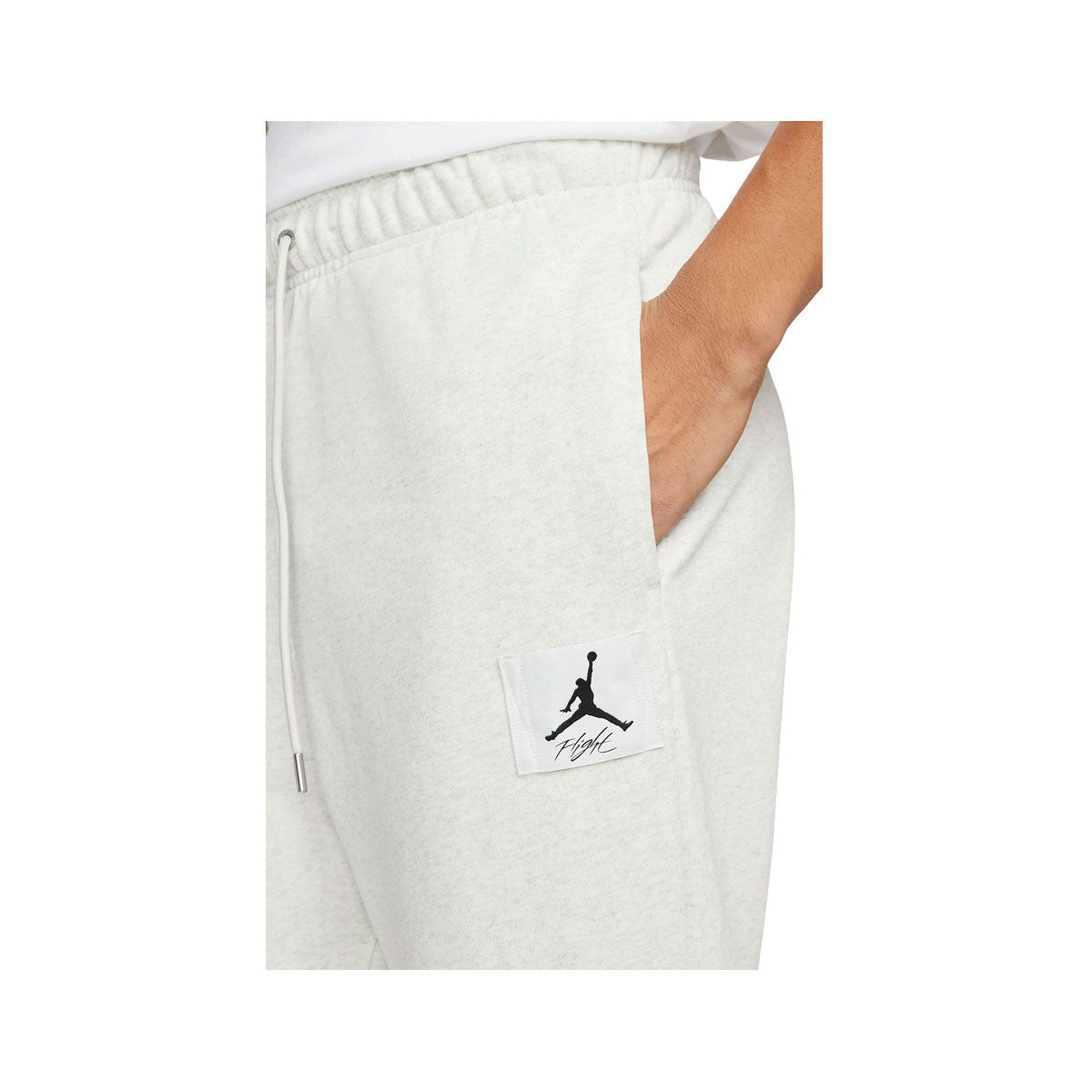 Air Jordan Men's Essential Statement Fleece Pants Oatmeal Heather - KickzStore