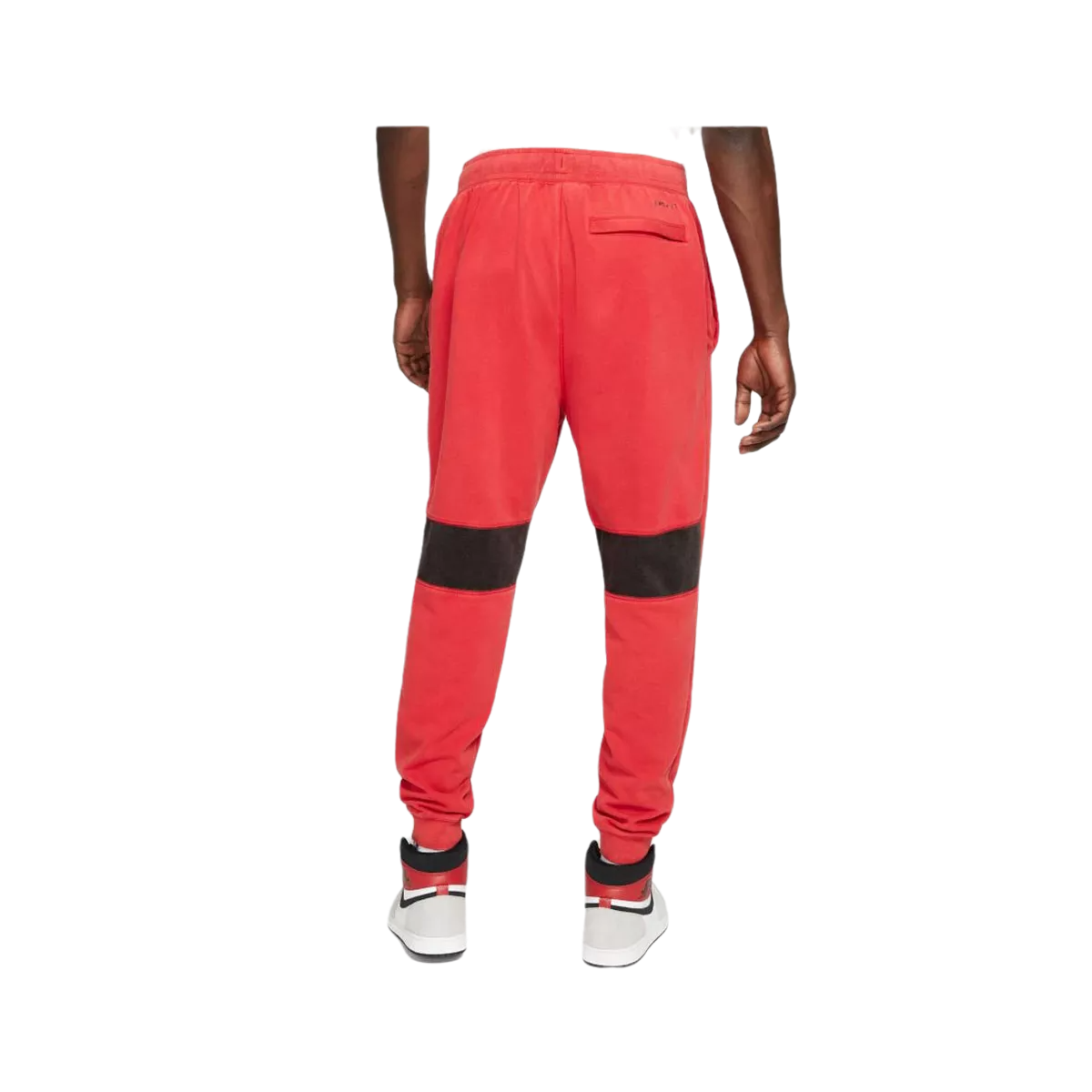 Air Jordan Men's Dri-Fit Fleece Pants Gym Red