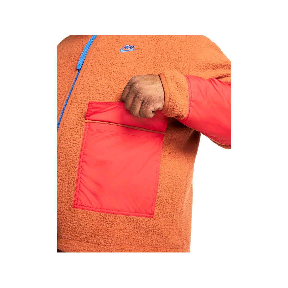 Nike Men's Sportswear Sperpa Fleece Essentials+ Jacket Dark Russet