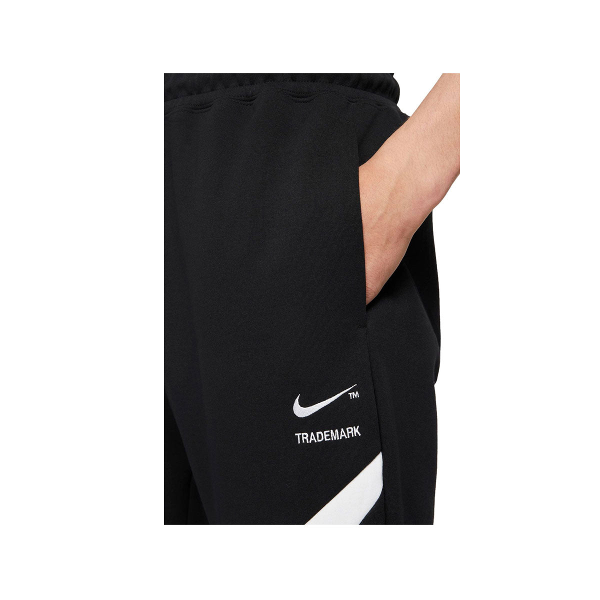 Nike Men's Sportswear Swoosh Tech Fleece Pants Black - KickzStore