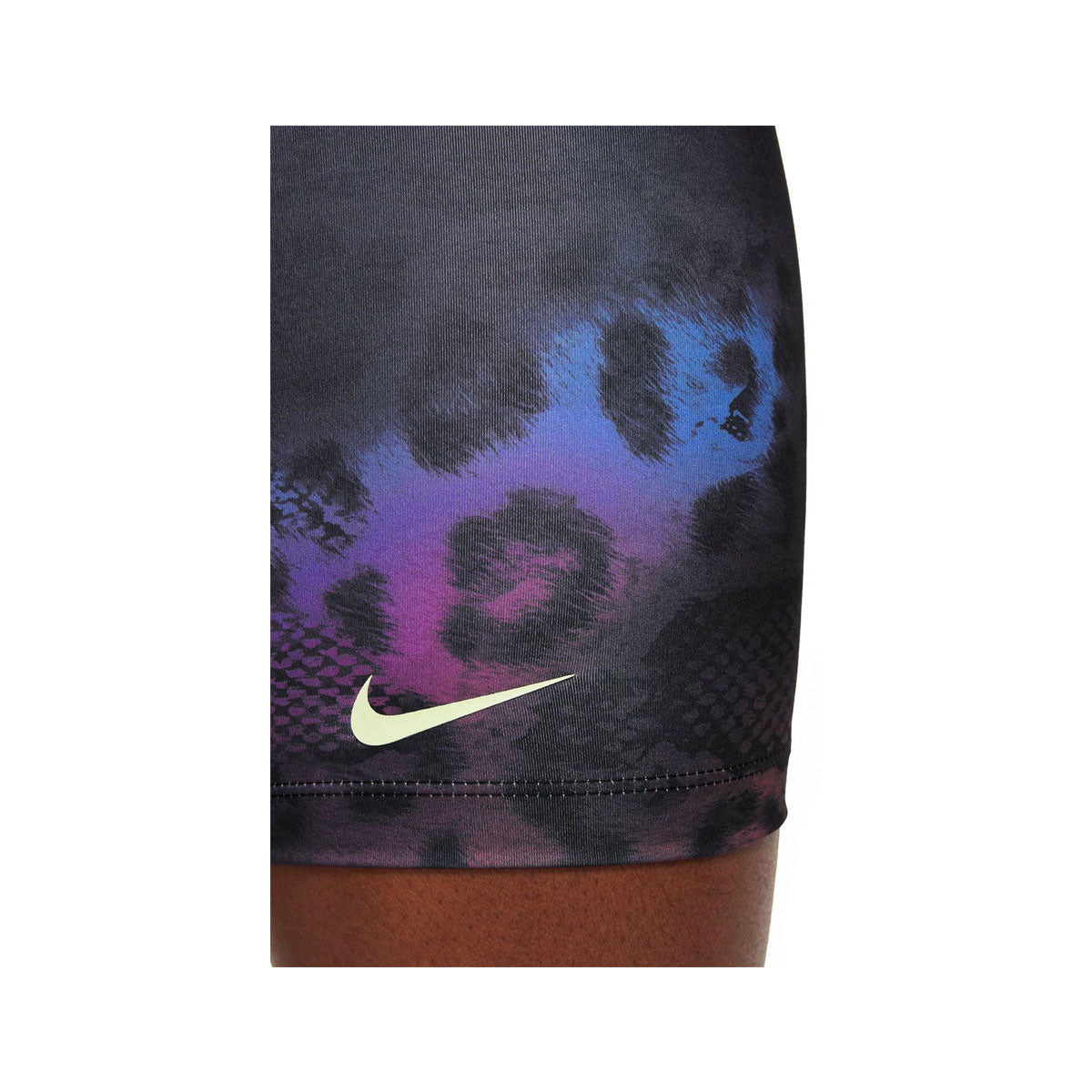 Nike Women's One 7-Inch Training Shorts Multi-Color Leopard Print