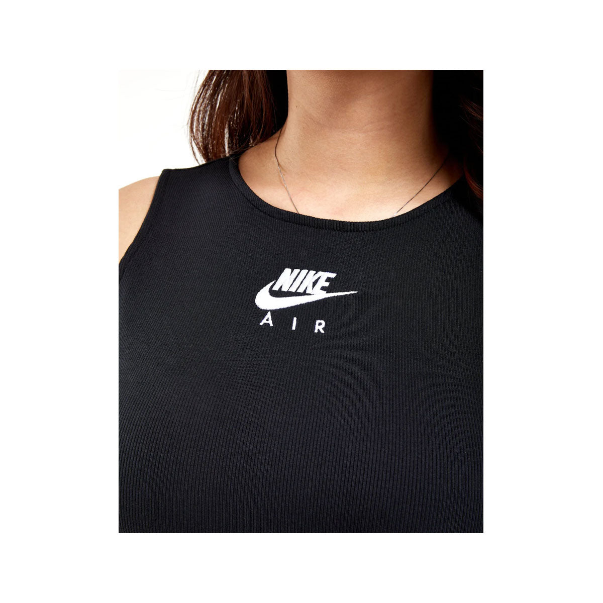 Nike Women's Air Black Ribbed Tank Top