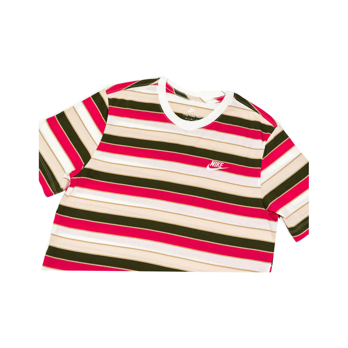 Nike Men's Sportswear Club Striped T-Shirt - KickzStore