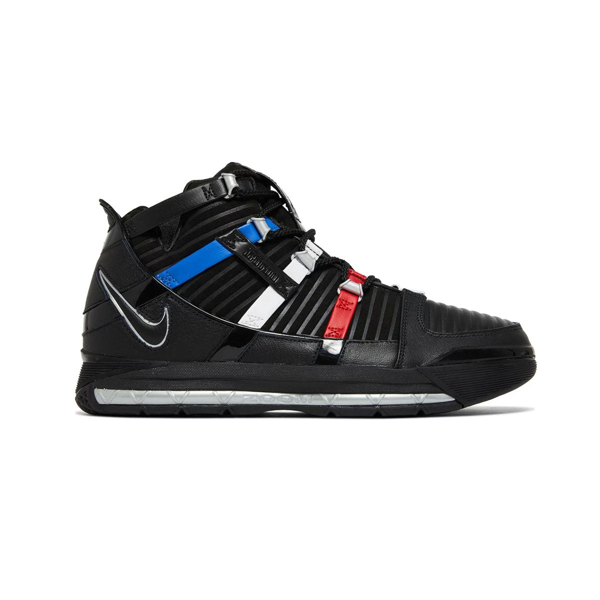Lebron 3 black red discount