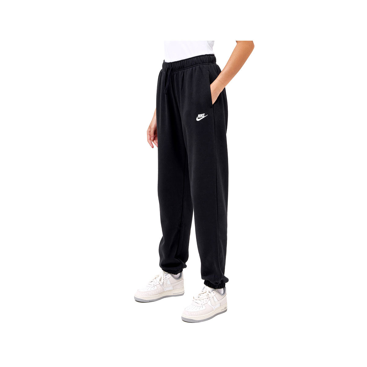 Nike Women's Sportswear Club Fleece Mid-Rise Oversized Pants