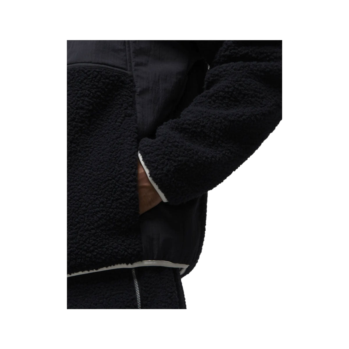Air Jordan Men's Essentials Full-Zip Winter Fleece Black - KickzStore