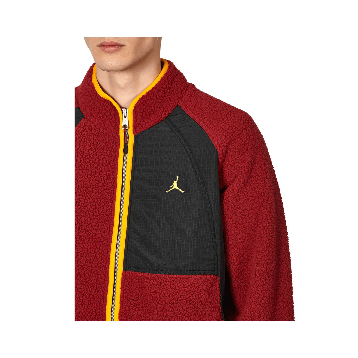 Air Jordan Men's Essentials Full-Zip Winter Fleece Cherrywood Red