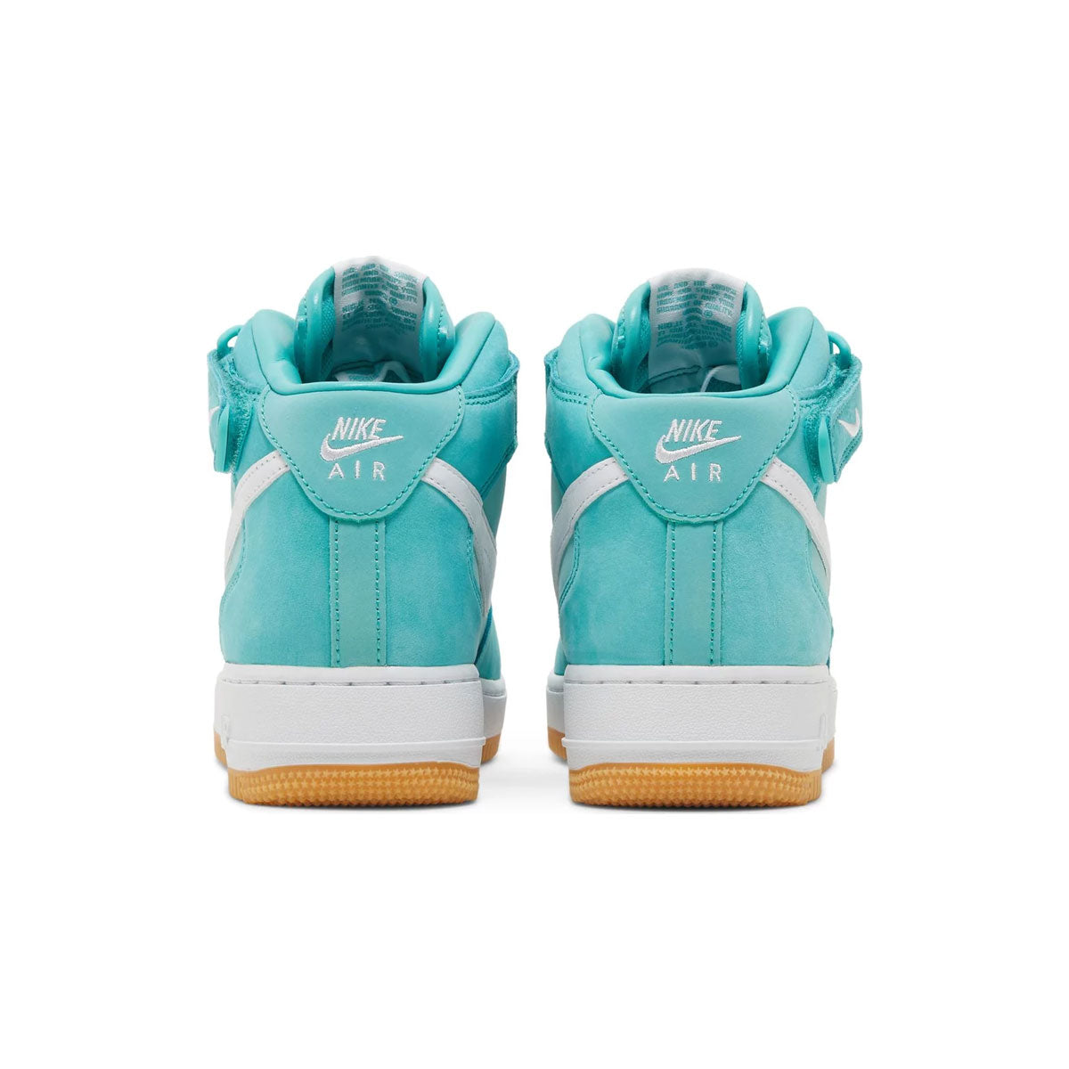 Nike Men's Air Force 1 '07 Mid Washed Teal - KickzStore