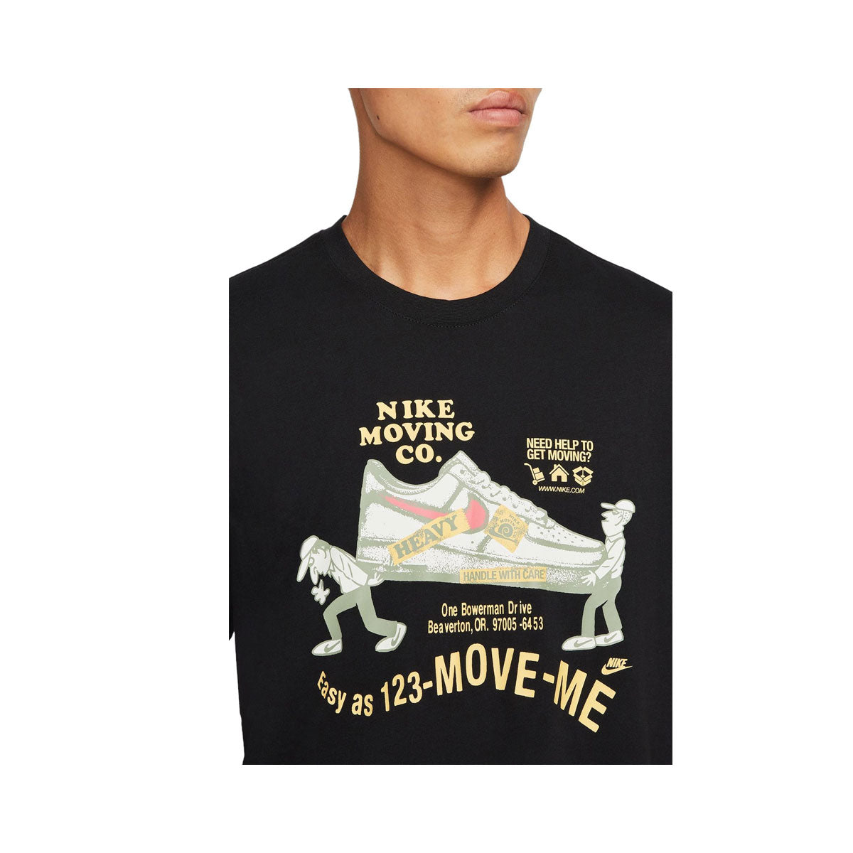 Nike Men's Sportswear Moving Co. T-Shirt Black