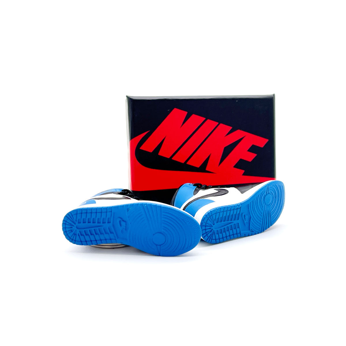 3D Sneaker Keychain- Air Jordan 1 High Fragments Pair