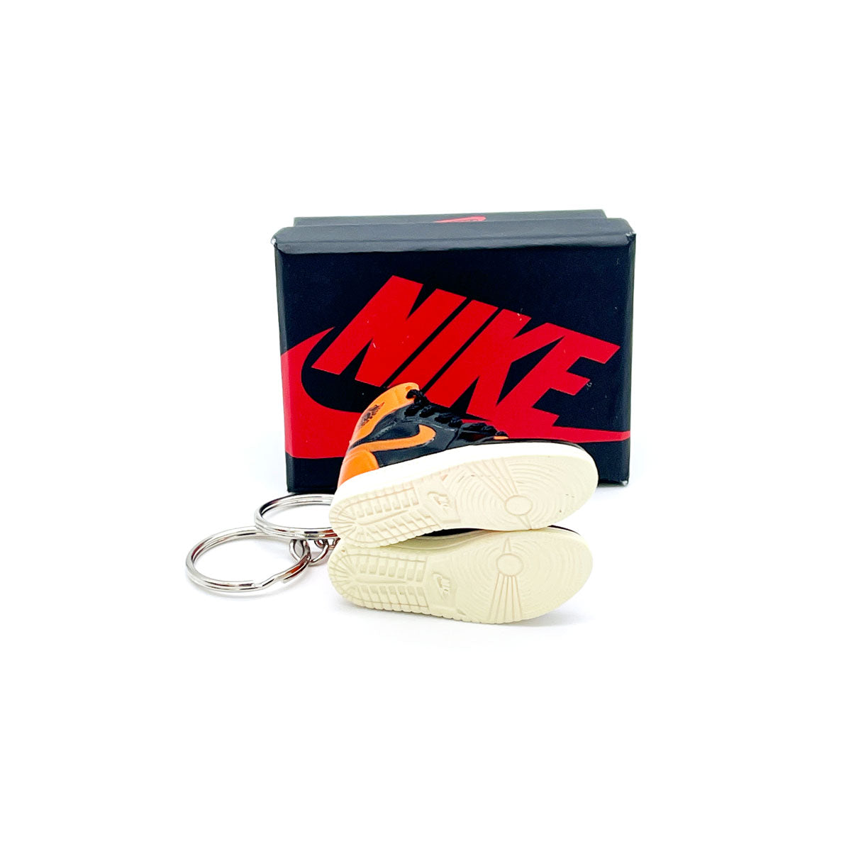 3D Sneaker Keychain- Air Jordan 1 Shattered Backboard 3.0 Pair - KickzStore