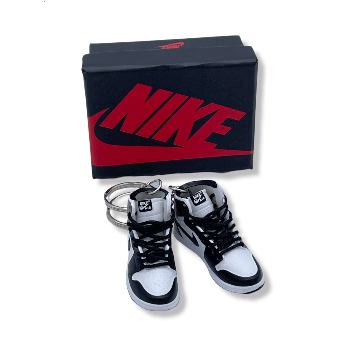 3D Sneaker Keychain- Air Jordan 1 High Dark Mocha Pair